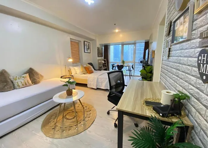 شقة South Of Market Private Residences Nr Sm Aura Bgc مانيلا